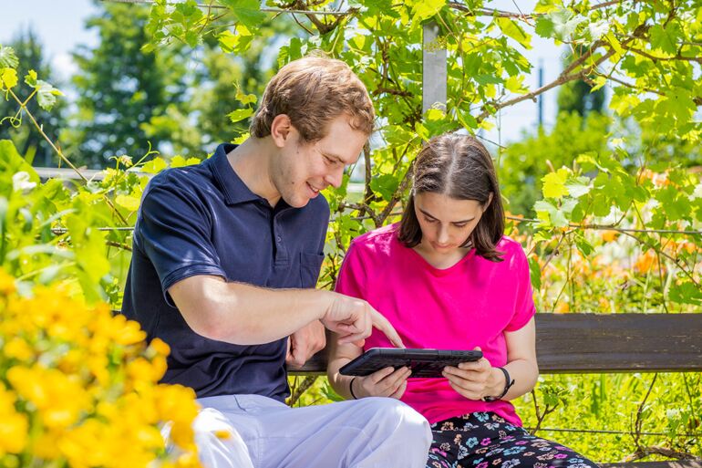 Gunther Ladurnder Pflegezentrum - Therapiegarten