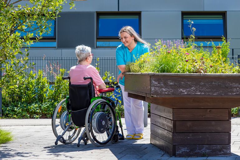 Gunther Ladurnder Pflegezentrum - Therapiegarten